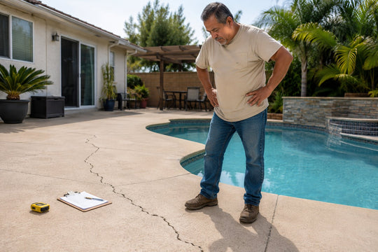 Why Pool Deck Cracks Keep Returning After Repair