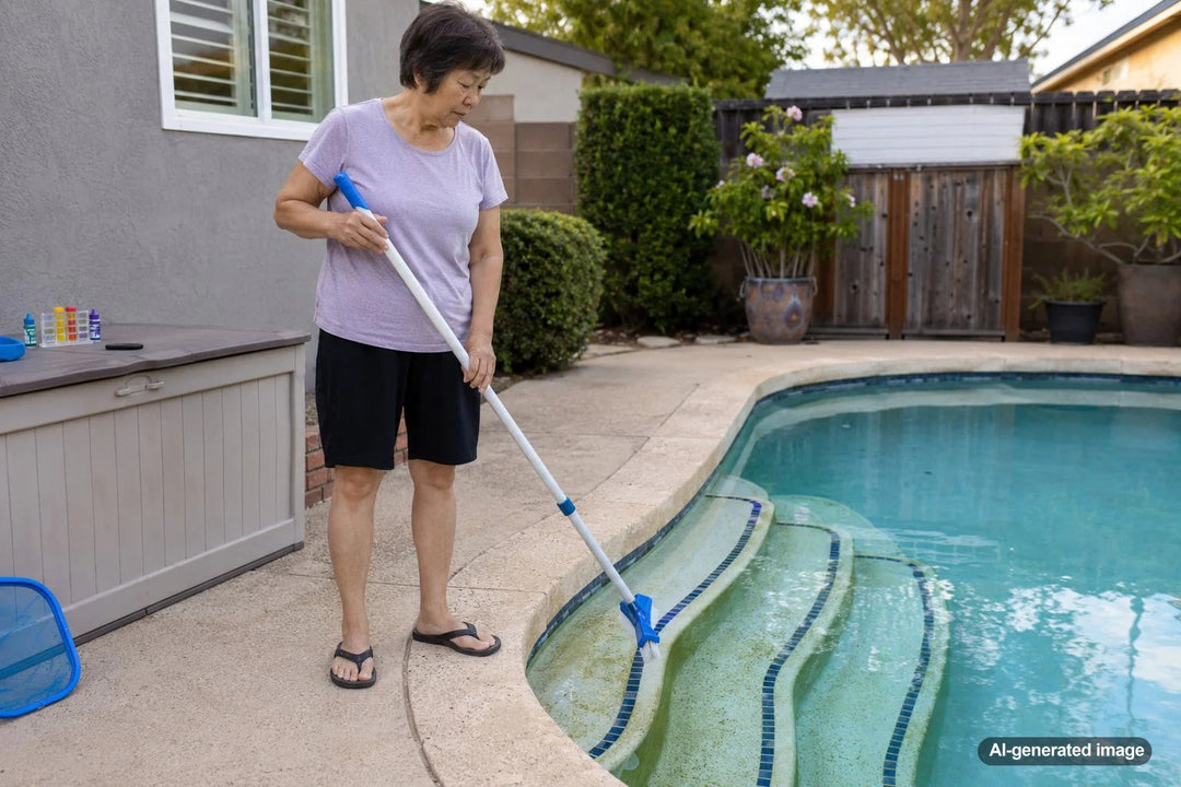 Why Pool Steps Feel Slippery Even After Brushing: The Hidden Film Pool Owners Often Miss