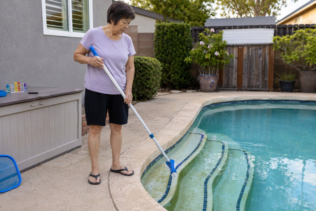 Why Pool Steps Feel Slippery Even After Brushing: The Hidden Film Pool Owners Often Miss