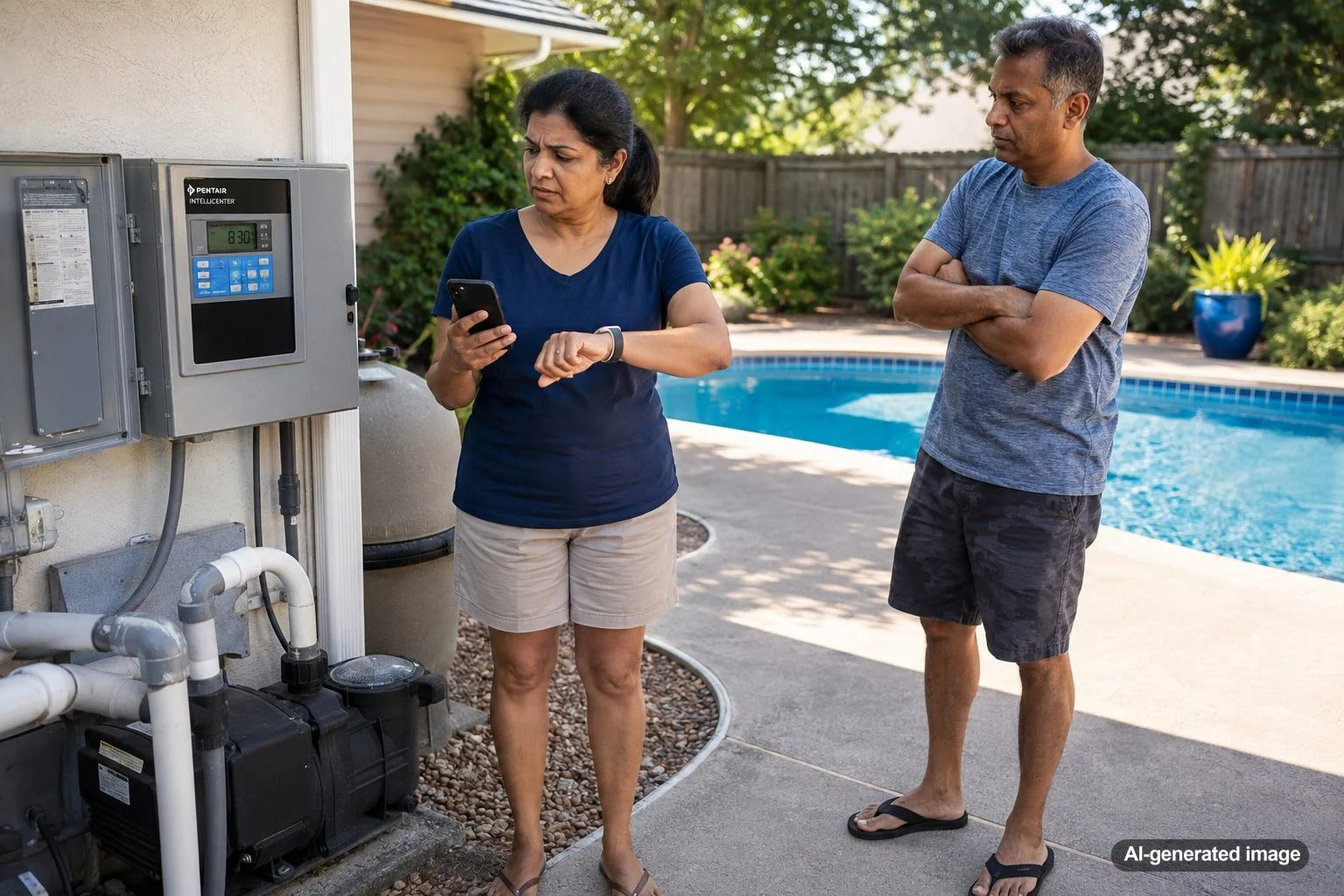 Why Pool Timers Get Out of Sync – Mini Bucket Test