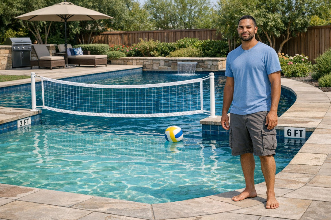 Why Sports Pools With Volleyball Nets Require Specific Depth Considerations