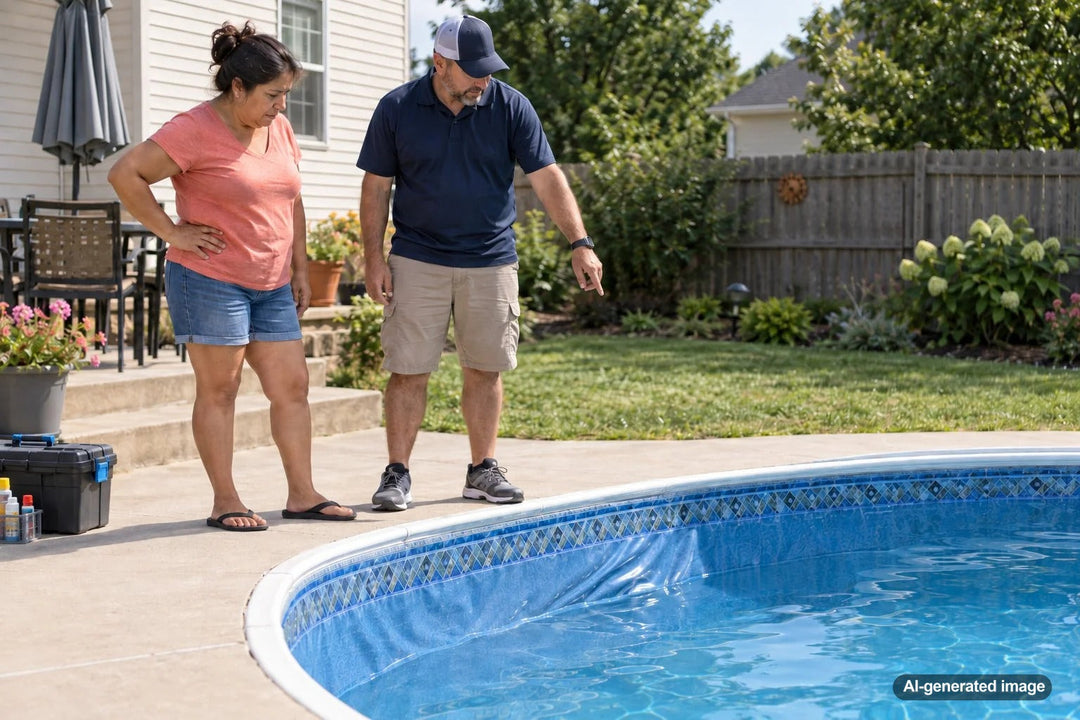 Why Water Behind a Vinyl Liner Can Signal a Bigger Problem: What Pool Owners Should Check Before Damage Spreads