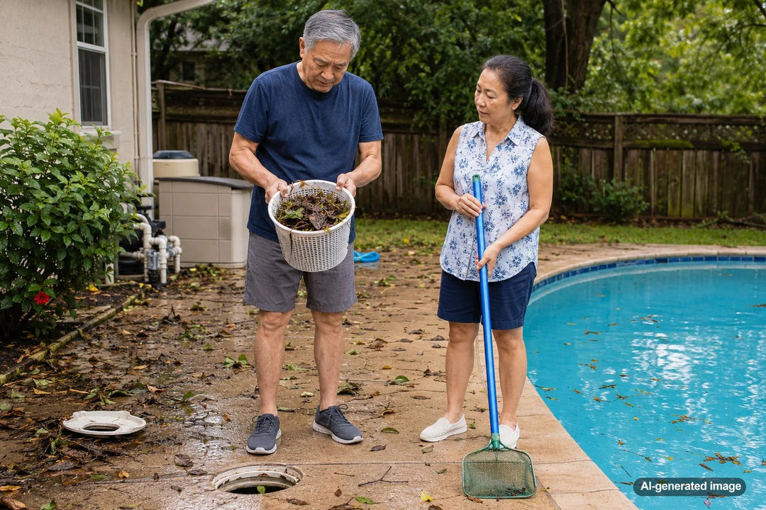 Why Your Skimmer Basket Fills Faster After Storms: What It Means and How to Protect Your Pool Equipment